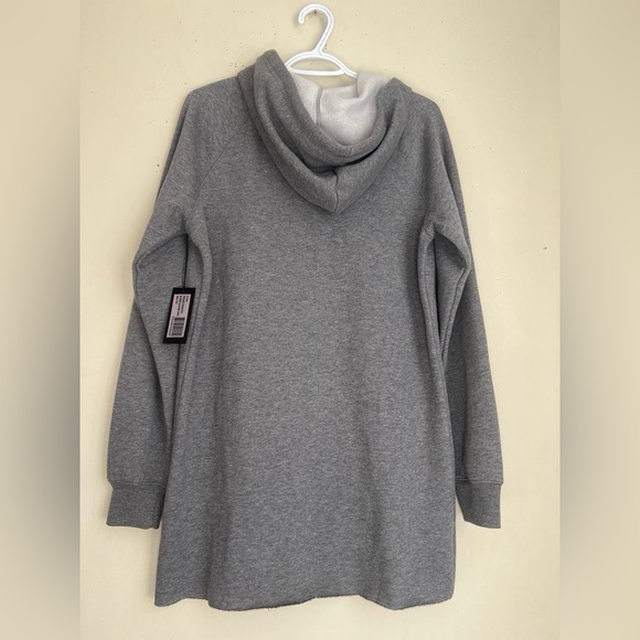 Xs/s Blonde Long Hooded Sweatshirt - Picture 2 of 4